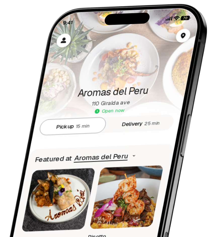 Aromas del Peru app preview
