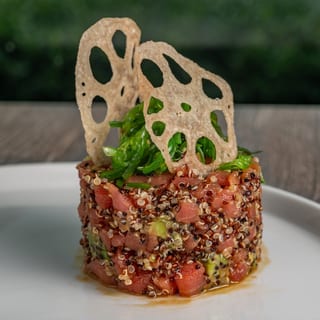 Quinoa Tuna Tartar