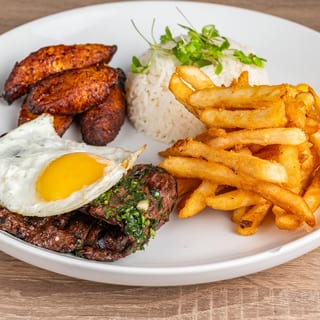 Churrasco a lo pobre