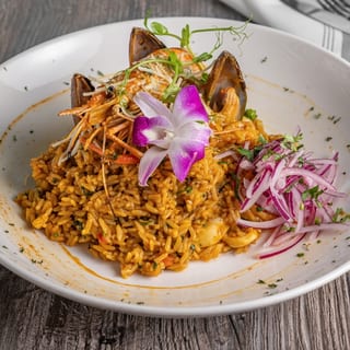 Arroz con mariscos